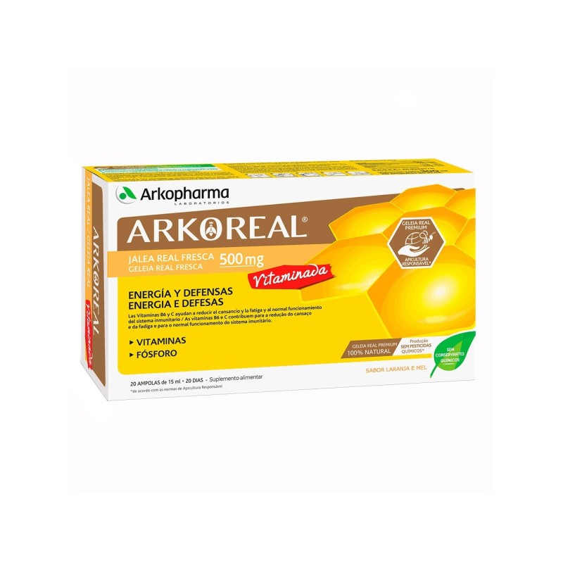 Arkoreal Jalea Real Vitaminada 20 Ampollas