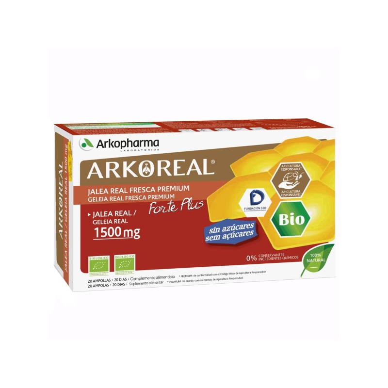 Arkoreal Jalea Real 1500 Mg 20 Ampollas