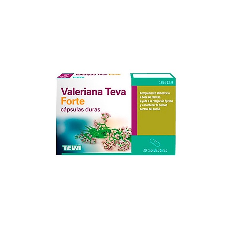 Valeriana Teva Forte 450Mg 30 Cápsulas