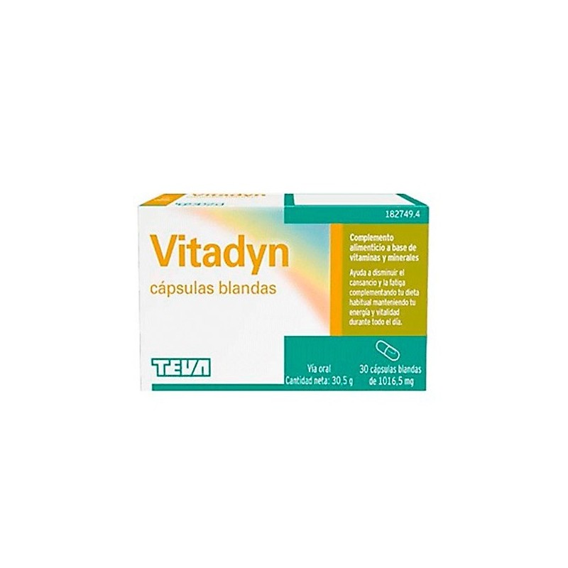 Vitadyn 30 Cápsulas Blandas