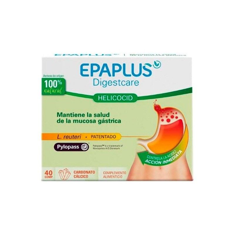 Epaplus Digestcare Helicocid 40 Comprimidos