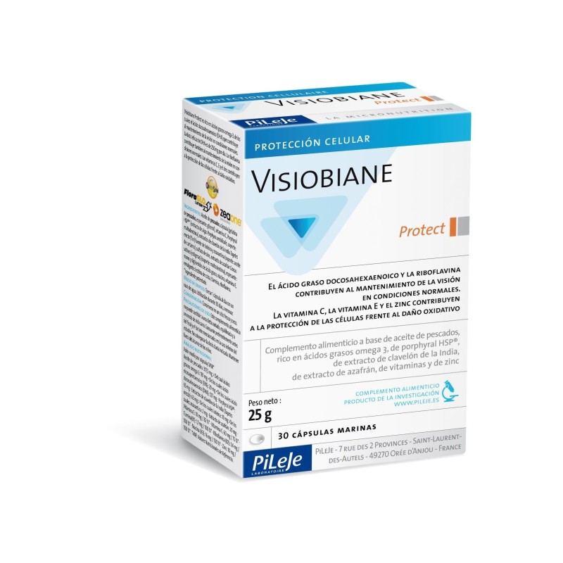 Pileje Visiobiane Protect 30 Cápsulas 24G