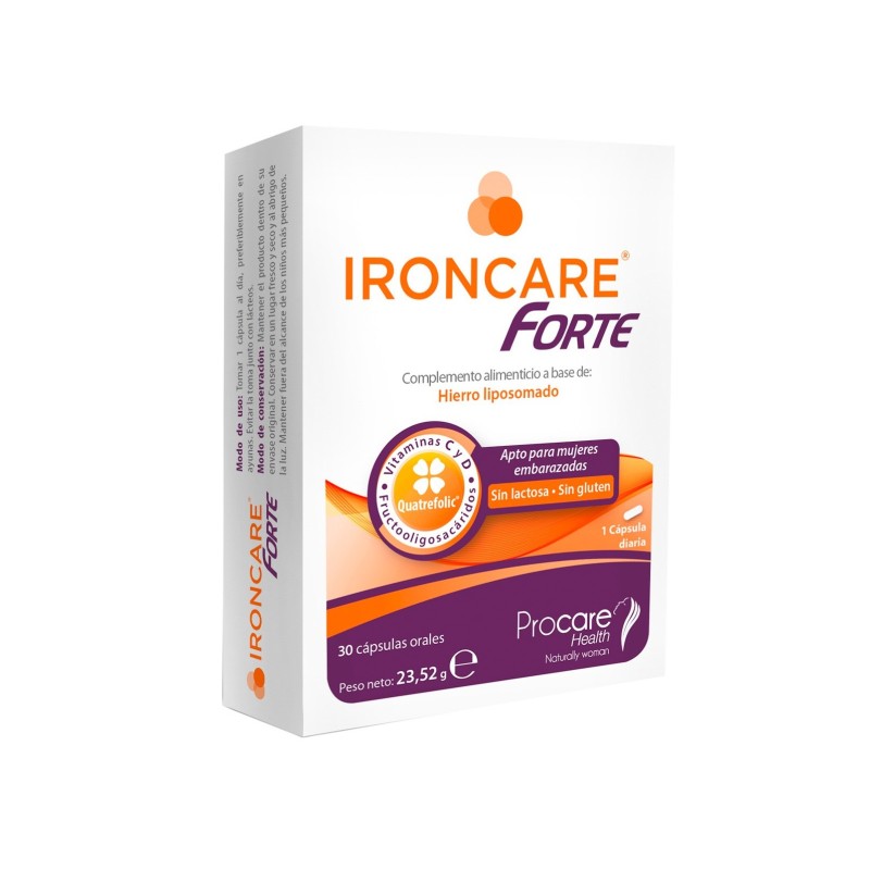 Ironcare Forte 30 Cápsulas