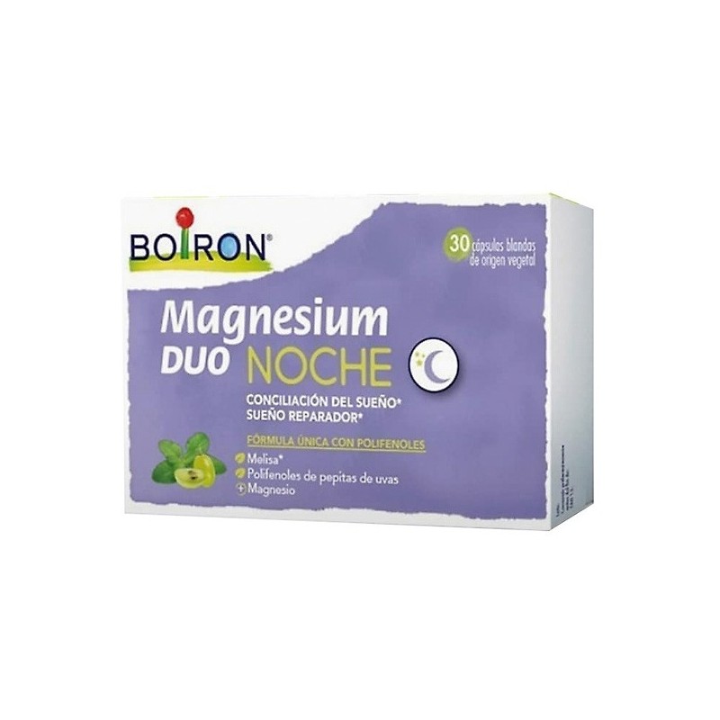 Boiron Magnesium Duo Noche 30 Caps