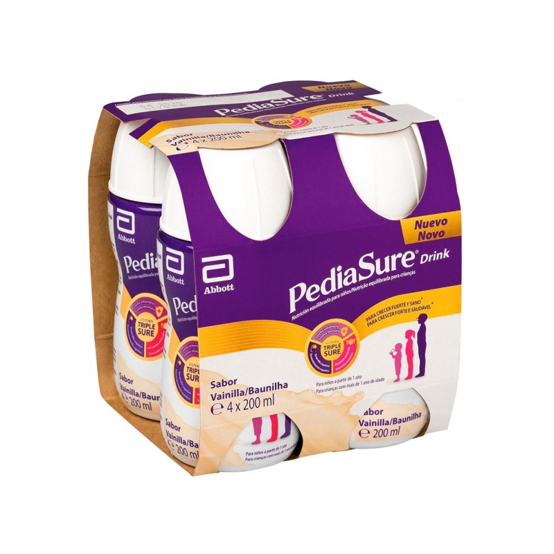 Pediasure Drink Vainilla 4X200Ml