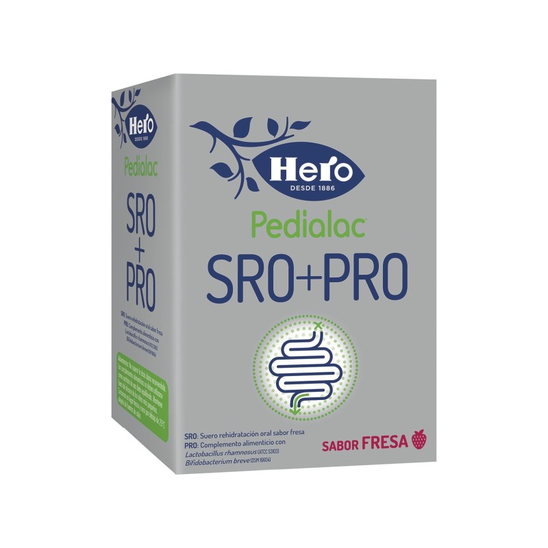 Hero Pedialac Sro+Pro Fresa 3 X 200Ml