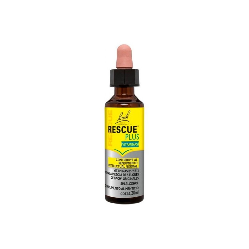 Bach Rescue Plus Gotero 20Ml