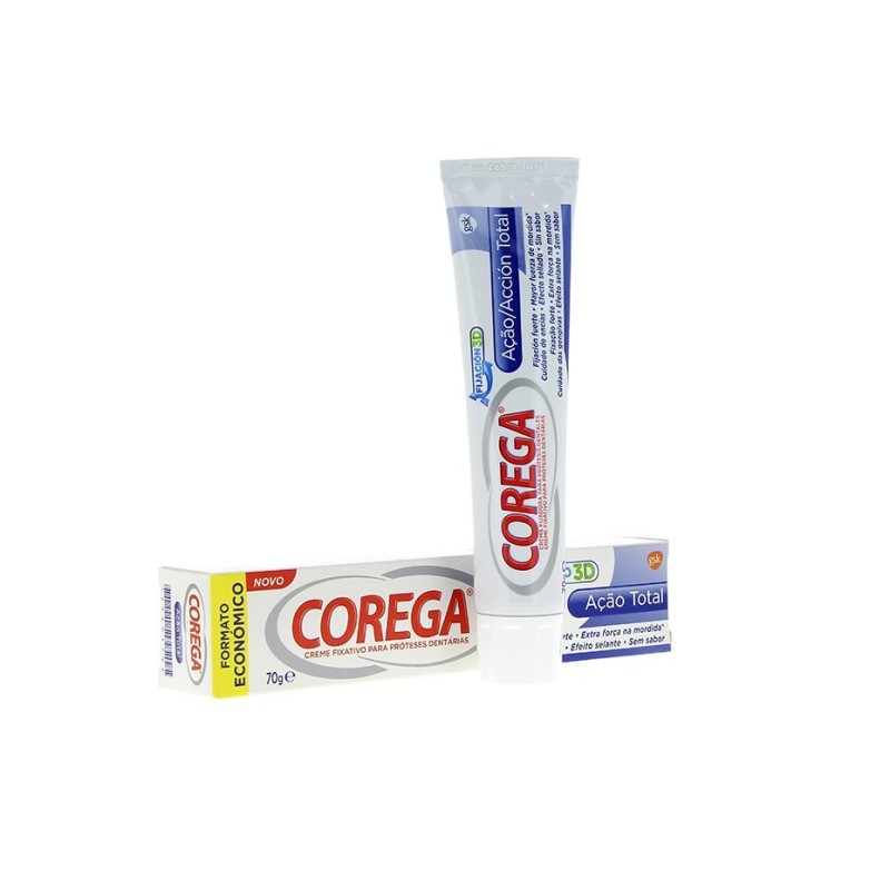 Corega Accion Total Fijacion 3D 70 Gr