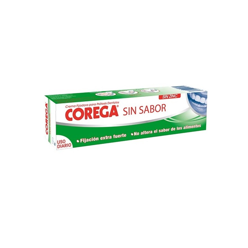 Corega Sin Sabor Sin Zinc Crema 70 Gr