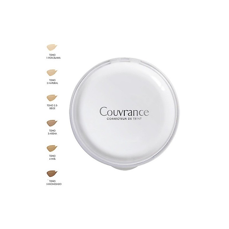 Avene Couvrance Compact F30 Piel Normal Y Mixta Miel