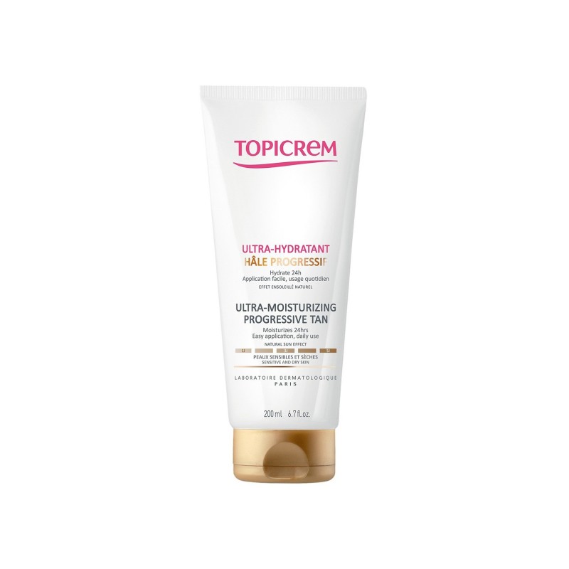 Topicrem Ultra-Hidratante Bronceado Progresivo 200Ml