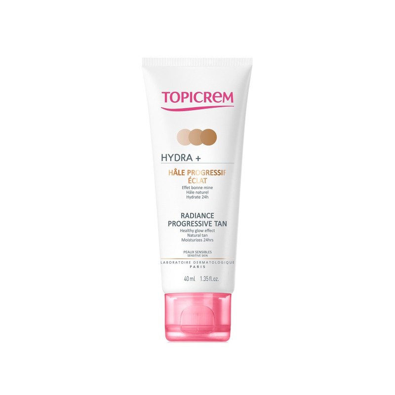 Topicrem Hidra+  Bronceado Progresivo 40Ml