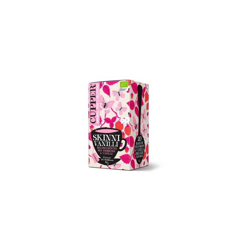 Cupper Infusión Fresa Vainilla Bio 40G