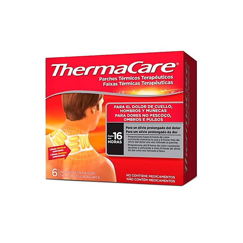 Thermacare Cuello Hombro 6 Parches Térmicos