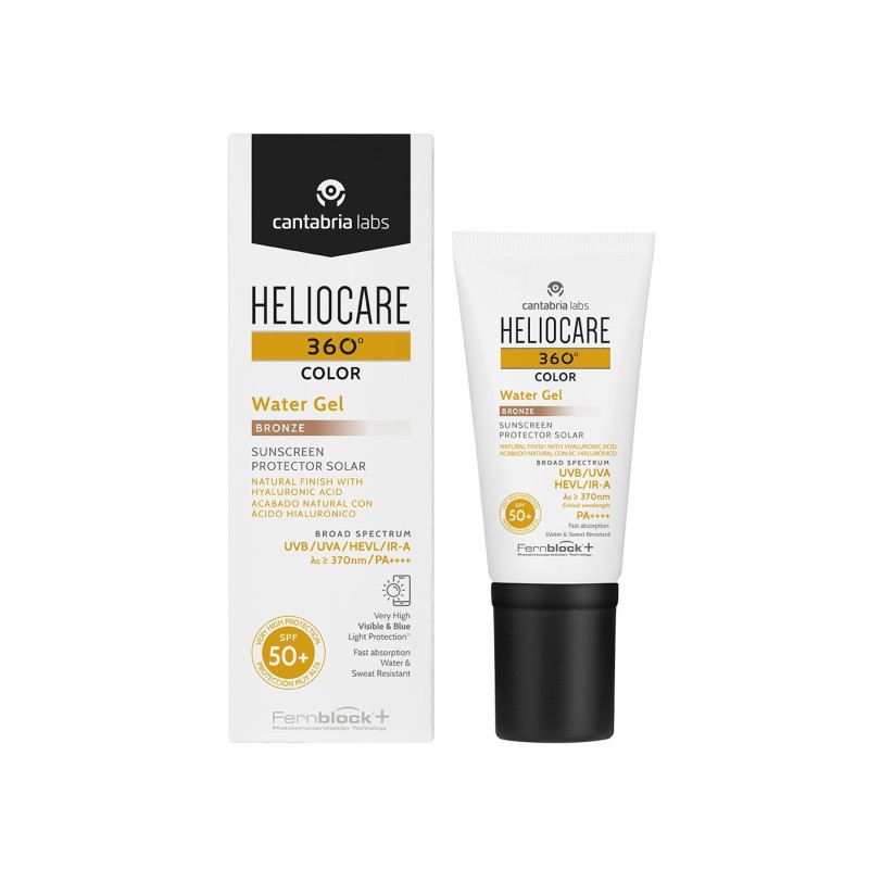 Heliocare 360º Water Gel Color Bronce 50Ml