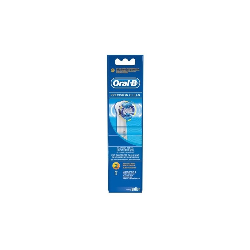 Oral-B Recambio Precision Clean Recambio Cepillo Eléctrico 2U