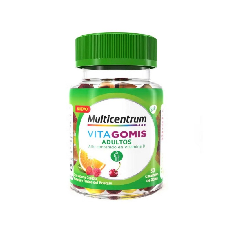 Multicentrum Vitagomis Energía 30 Caramelos