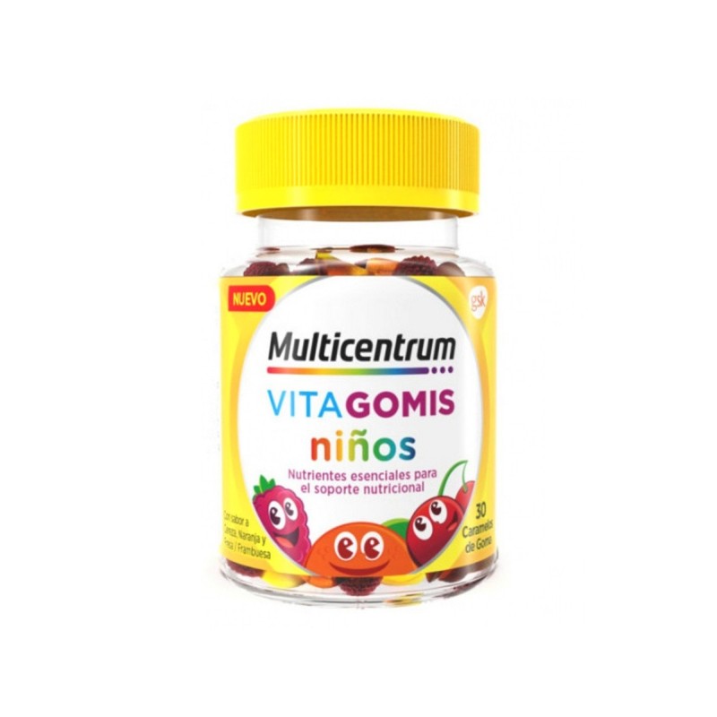 Multicentrum Vitagomis Niños 30 Caramelos