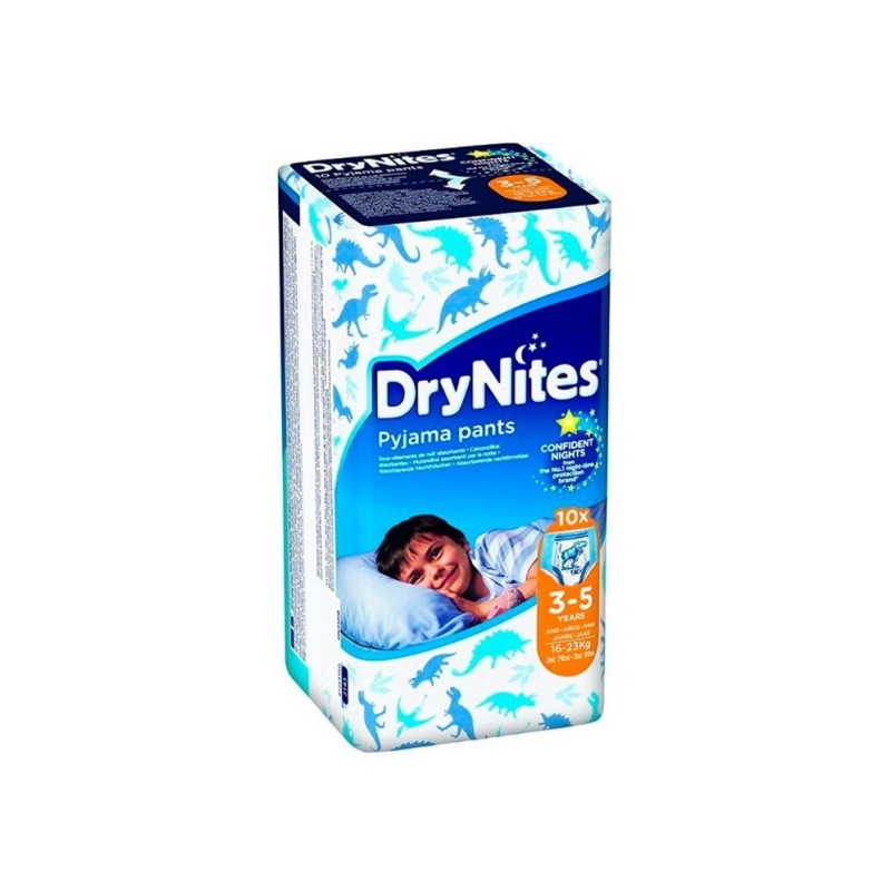 Drynites Niño 3-5 Años 10U