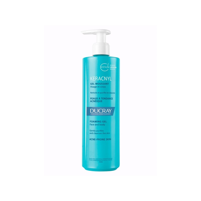 Ducray Keracnyl Gel Limpiador 400Ml