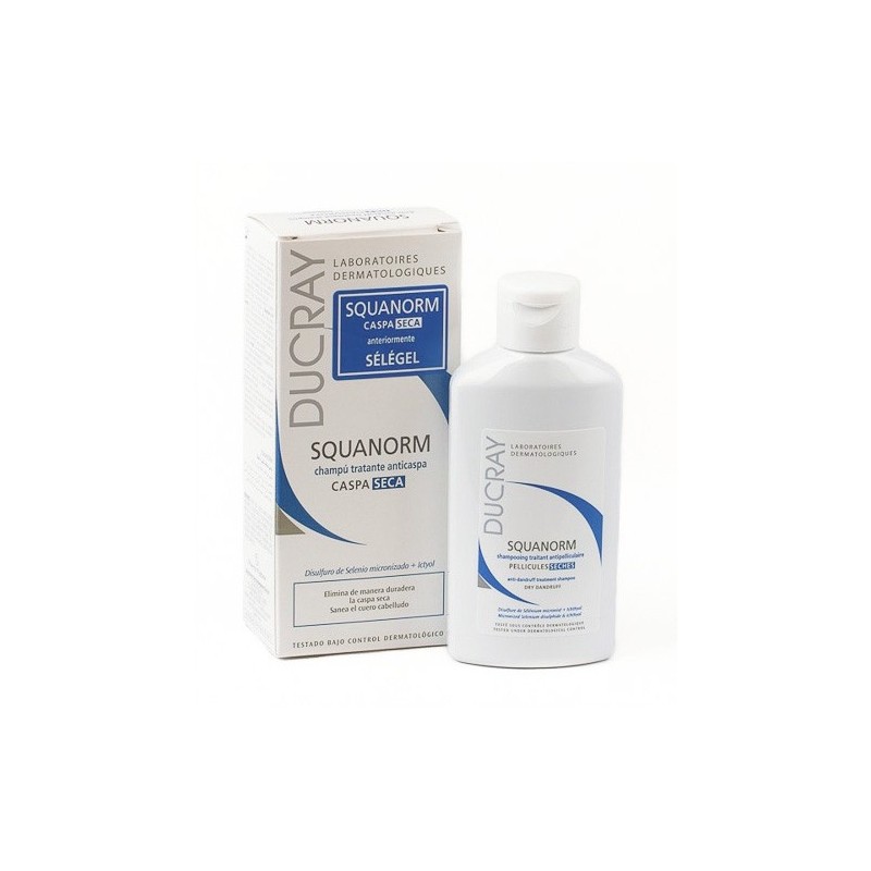 Ducray Squanorm Champú Anticaspa - Caspa Seca 200Ml