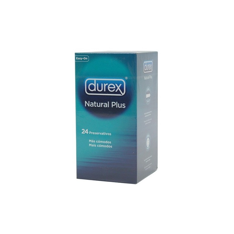 Durex Preservativo Natural Plus Easy On 24Uds