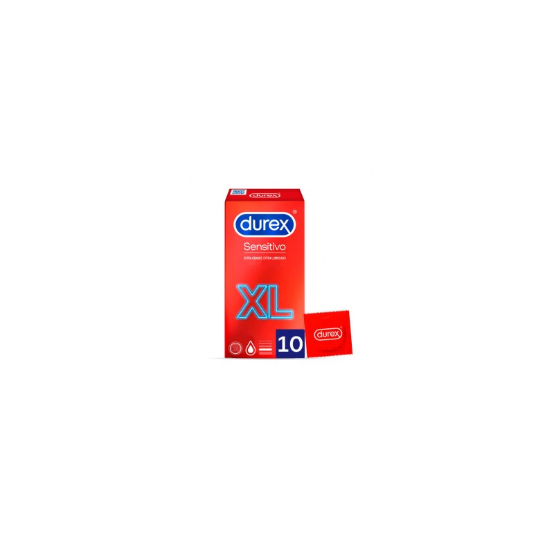 Durex Preservativo Durex Sensitivo Suave Xl 10 Und