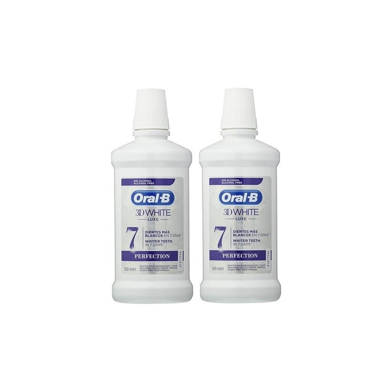 Oral-B Colutorio 3Dw Luxe Perfec 2 X 500Ml