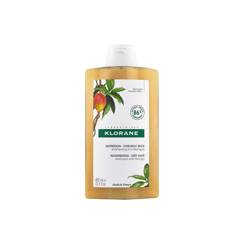 Klorane Champú Tratante Nutritivo Con Manteca De Mango 400Ml