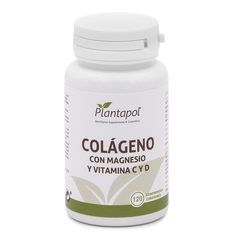 Planta Pol Colágeno Magnesio Vitamina C/D 120 Comprimidos