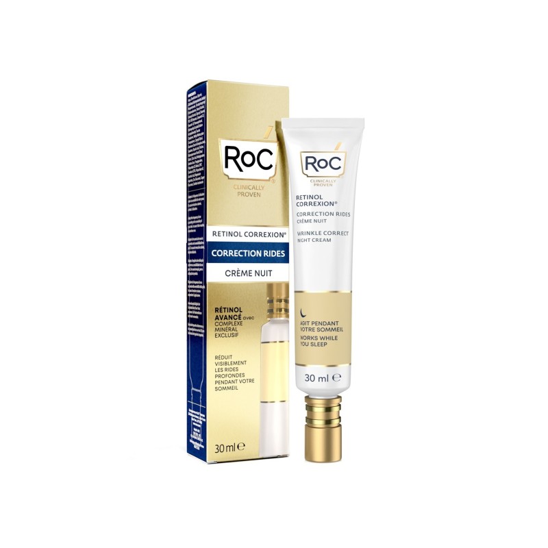 Roc Wrinkle Correct Crema Noche 30Ml