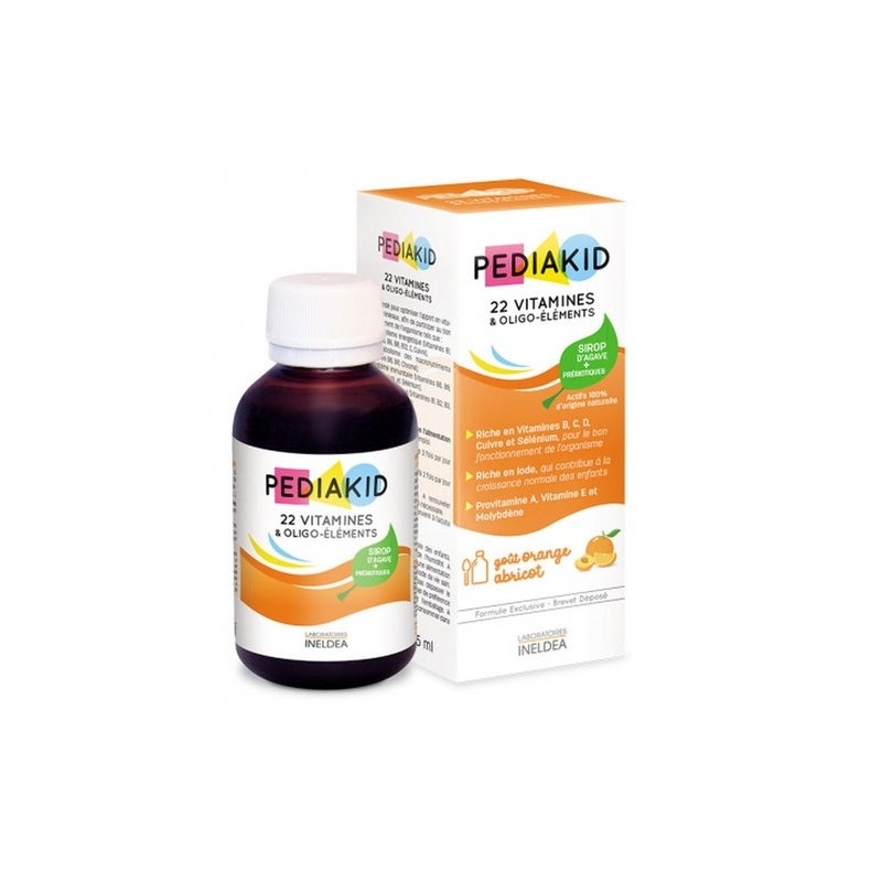 Pediakid 22 Vit + Oligoelementos 125 Ml