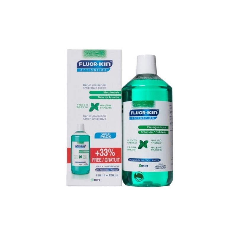 Fluorkin Enjuague Anticaries 750+250 Ml