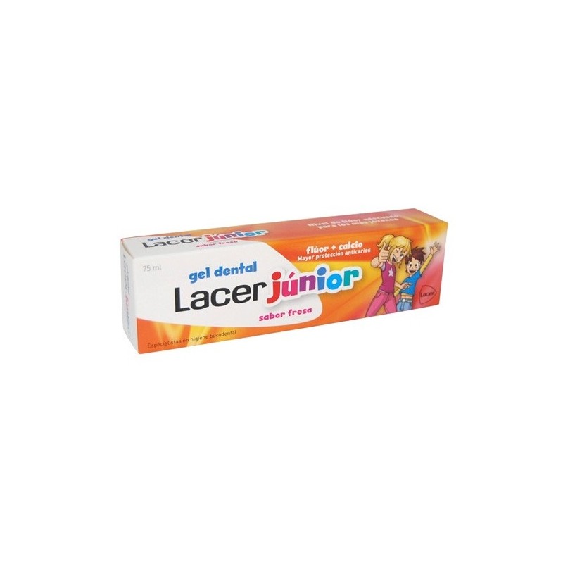 Lacer Junior Gel Dental Fresa 75Ml