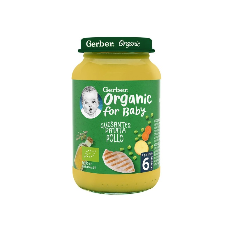 Gerber Organic Guiso Patata Pollo 190Gr