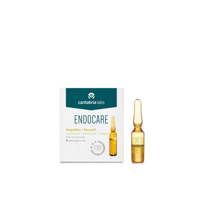 Endocare 1 Second Tripleflash 4 Ampollas