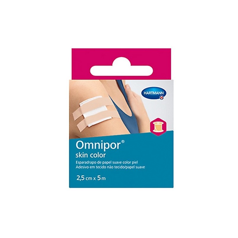 Omnipor Esparadrapo Skin Color 5Mx5Cm