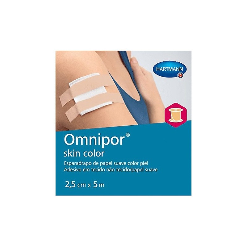 Omnipor Esparadrapo Skin Color 5Mx2,5Cm