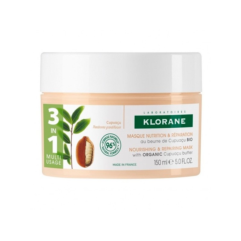 Klorane Mascarilla 3 En 1 Cupuaçu 150Ml