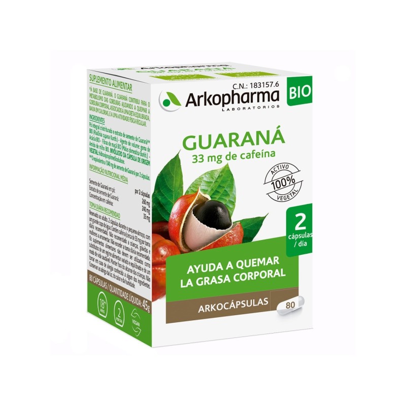 Arkocapsulas Guarana 84 Capsulas