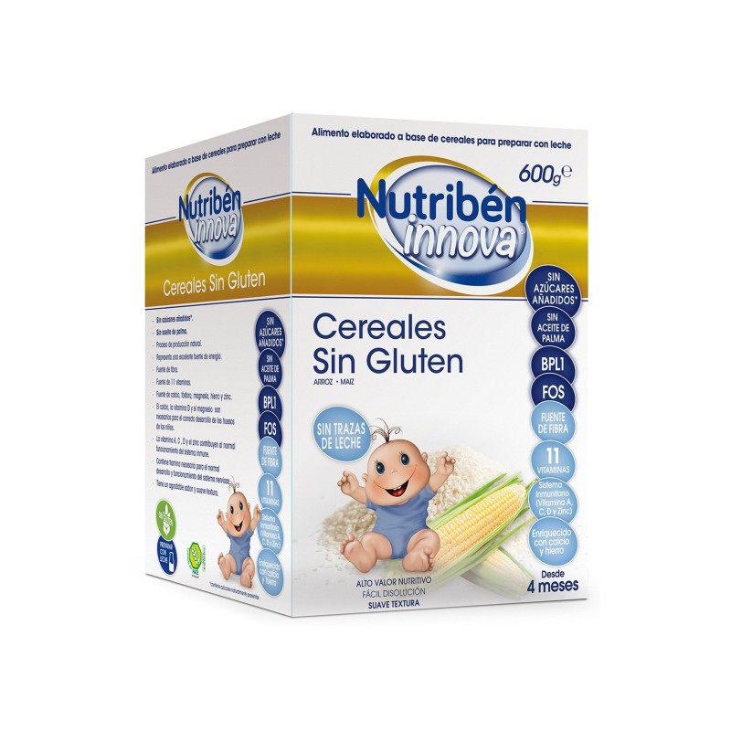 Nutribén Innova Cereales Sin Gluten 600G