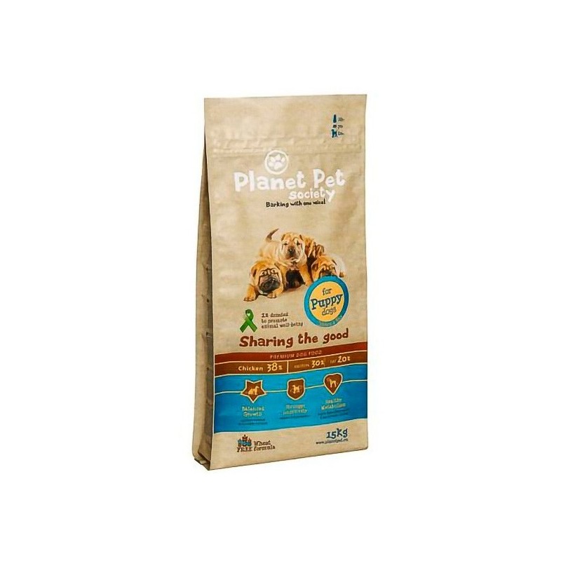 Planet Pet Puppy Pollo Y Arroz 15Kg