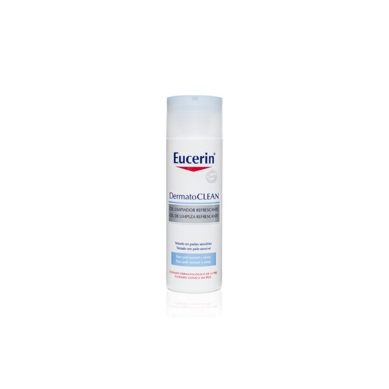 Eucerin Dermatoclean Gel Limpiador Desmaquillante 200Ml