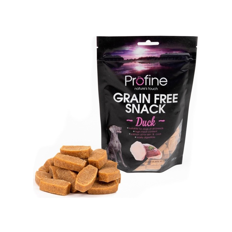 Profinegain Free Snack Duck 200Gr