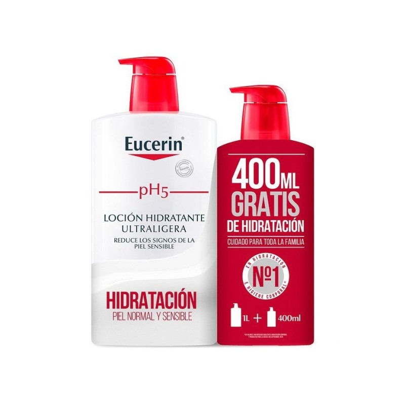 Eucerin Loción Ultraligera Family Pack