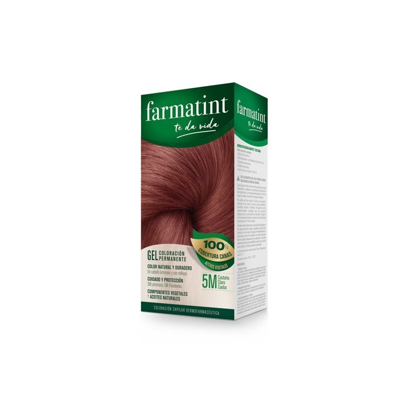 Farmatint 5M Castaño Claro Caoba 130Ml