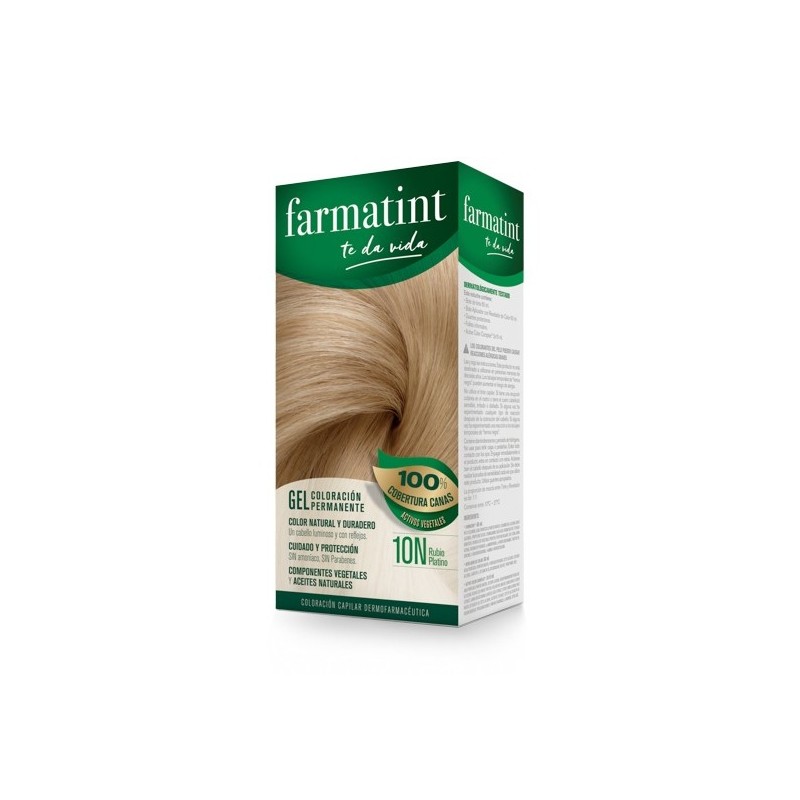 Farmatint 10N Rubio Platino 130Ml