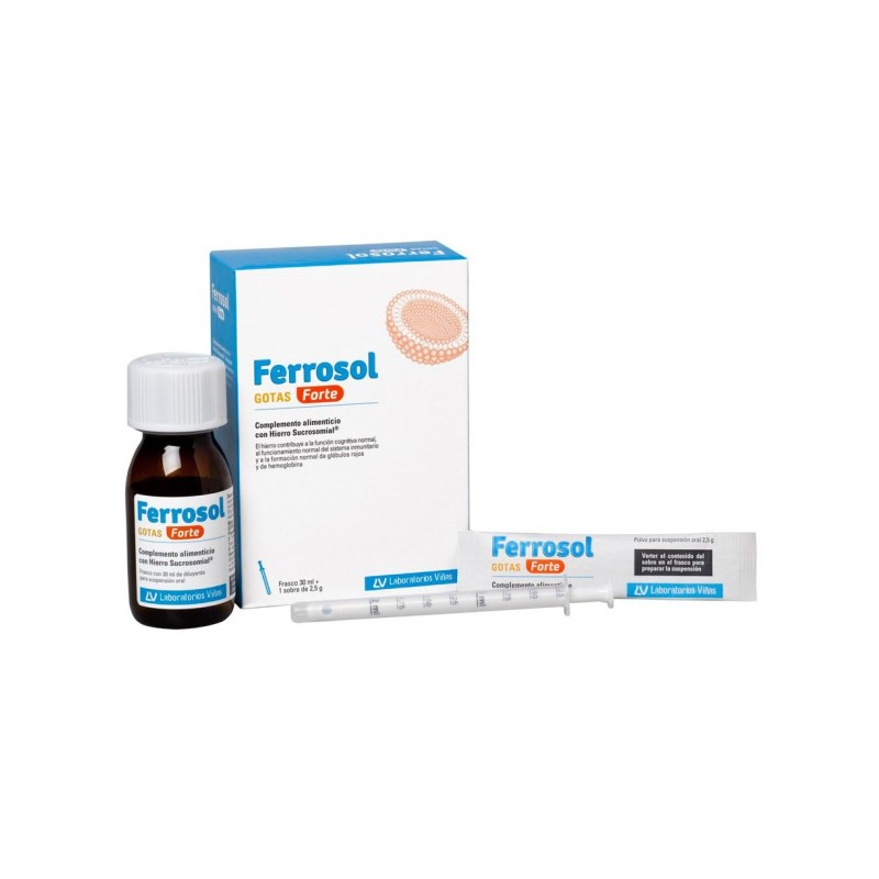 Ferrosol Gotas Forte 30Ml