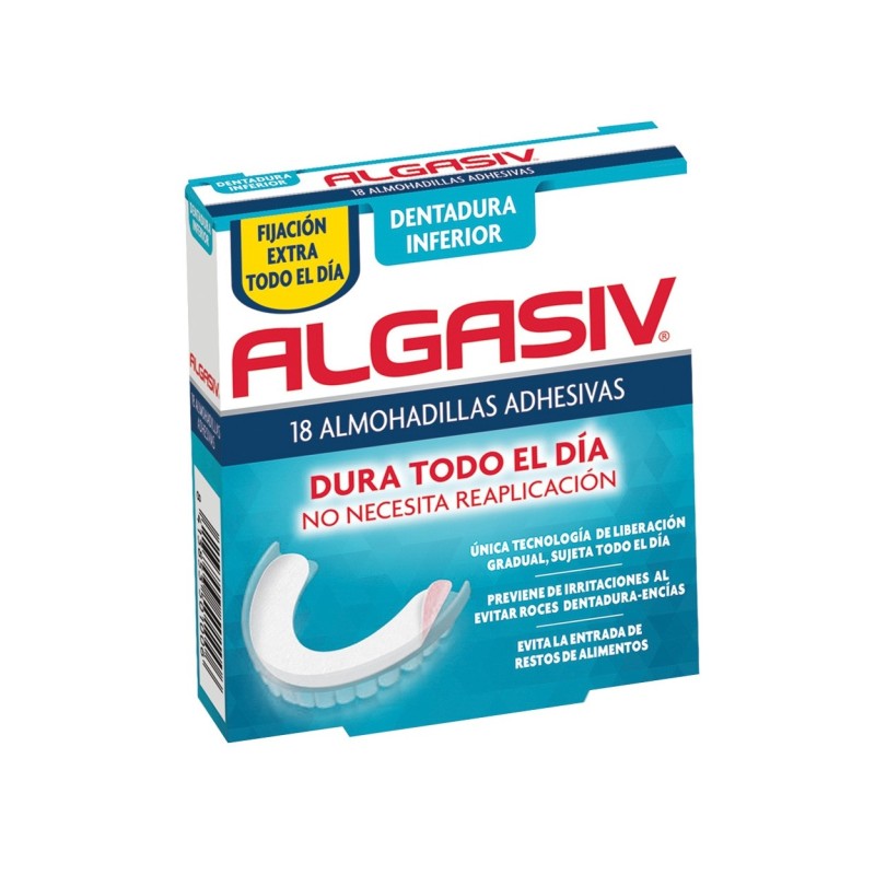 Algasiv Almohadilla Inferior 18 Uds