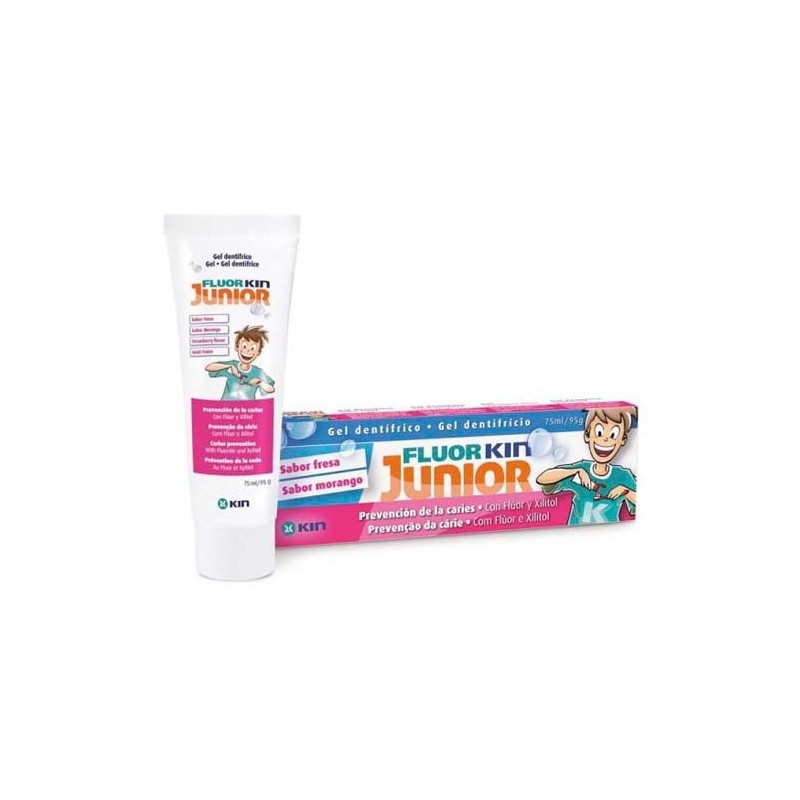 Fluorkin Gel Junior Fresa 75 Ml